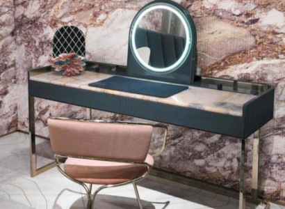 Schlafzimmer Möbel Schminktisch Designer Schminktstuhl Luxus Holzmöbel