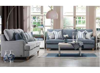 Sofa Dreisitzer 2x Wohnzimmer Luxus Möbel Modern Design Einrichtung