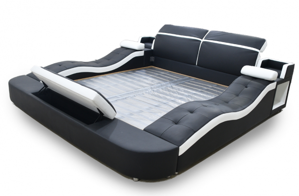 Multifunktion Bett Doppel Betten Hotel big Polster Schlafzimmer Möbel
