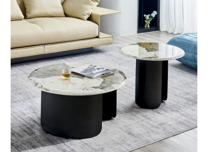 Couchtisch Luxus Marmor Wohnzimmer Design Kaffeetisch Möbel Neu