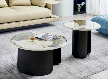 Couchtisch Luxus Marmor Wohnzimmer Design Kaffeetisch Möbel Neu