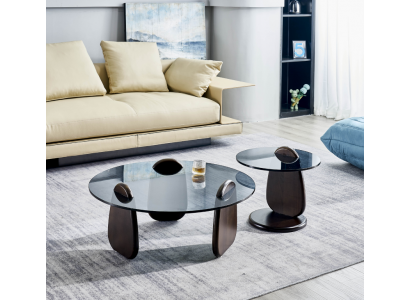 Runde Couchtisch Kaffeetisch Beistelltisch Designer Wohnzimmer Tische