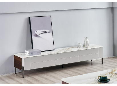 rtv Lowboard tv Ständer Sideboard Holz Modern Weiß Wohnzimmer Neu