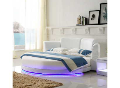 Bett Rund Betten Doppel Luxus Schlafzimmer Möbel Rundes Hotel Gestell Neu