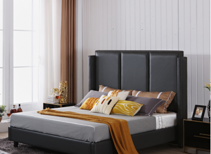 Designer Doppelbett Bett Hotel Luxus Schlafzimmer 180x200cm Betten