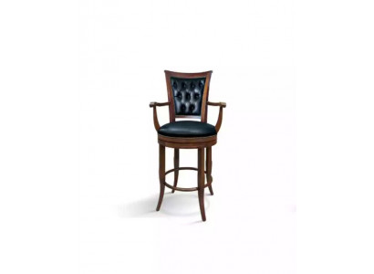 Barhocker Stuhl Sessel Kunstleder Klassisch Möbel Chesterfield Polster