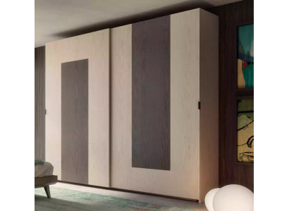 Kleiderschrank braun Schlafzimmer Material Holz Schrank Holz Schrank