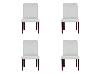 4x Stühle Stuhl Polster Design Lounge Club Sitz Lehn Garnitur Sessel Neu