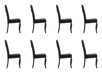 8x Chesterfield Stühle Stuhl Polster Sessel Stuhl Design Sitz Club Garnitur Neu