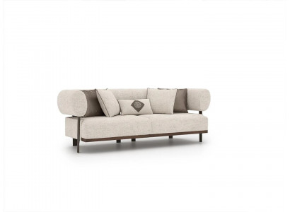 Wohnzimmer Modern Design Zweisitzer Sofa Einrichtung Textil Polstermöbel