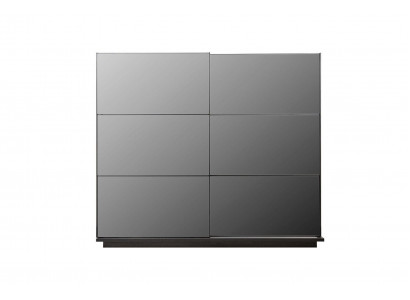 Schwarzer Kleiderschrank Schlafzimmer Moderner Holz Garderobenschrank