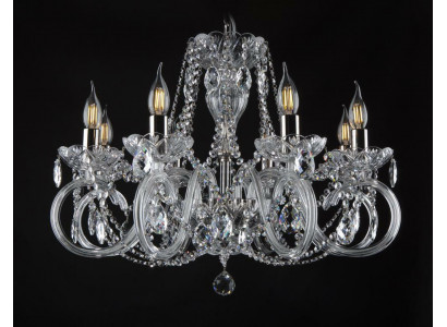 Kronleuchter Lampe Lampen Kristall Lichter Bohemia Deckel