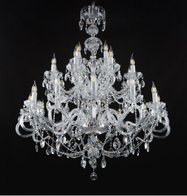 Kristall-Lampe Kronleuchter Hängeleuchte Bohemia Deckenleuchte