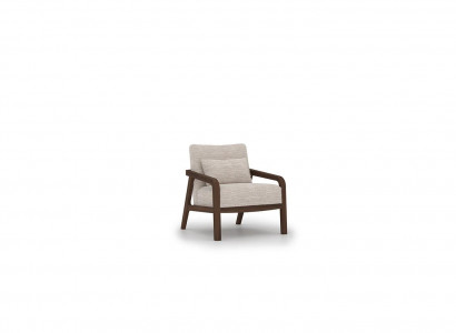 Wohnzimmer Sessel Holz Polster Textil Einrichtung Polstermöbel Design