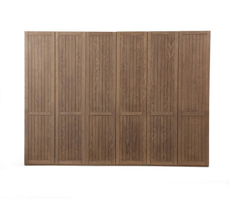 Kleiderschrank Schrank Holz Modern Braun Kleider Schlafzimmer Schranke