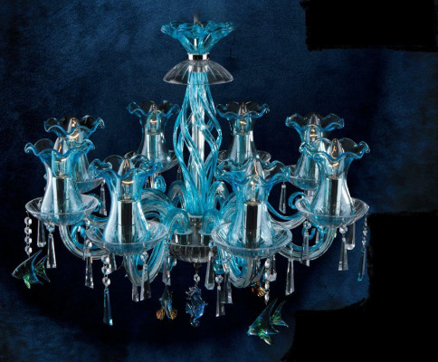 Kristall Kronleuchter Hängeleuchte Deckenleuchte Bohemia Lampe