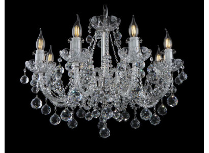 Baroque Style Tischlampe Kronleuchter Nachttisch Lichter Bohemia Glühbirne