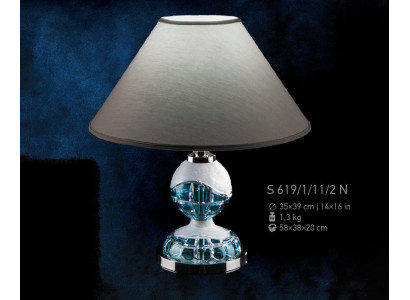 Tischleuchte Antik Stil Kronleuchte Lampe Leuchte Lampen Kristall Tisch Leuchten