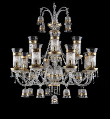 Royal Palace Bohemia Kronleuchter Lampe Deckenleuchte Lichter 12x Lampen