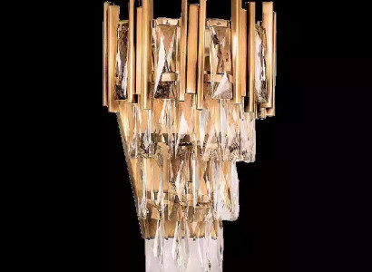 Wohnzimmer Kronleuchter Deckenlampe Hängeleuchte gold Schlafzimmer