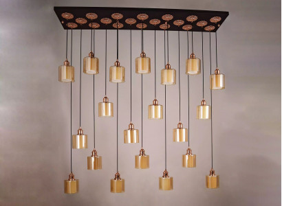 Deckenlampe Kronleuchter Deckenleuchter Lüster Leuchte Modern Gold