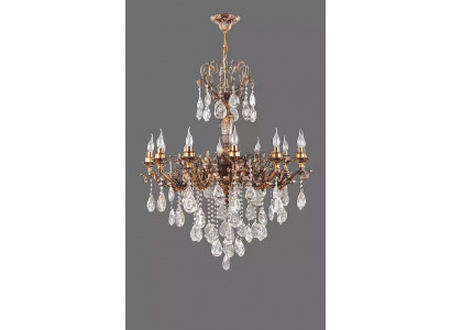 Deckenleuchter Luxus Gold Kronleuchter Deckenlampe Lüster Kristall Lampe