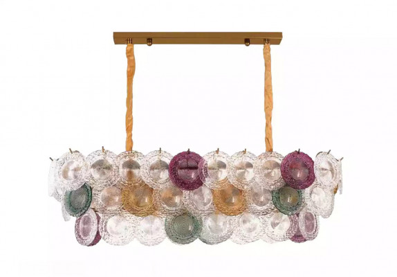 Kronleuchter Moderne New Deckenleuchte Wohnzimmer Gold Crystal