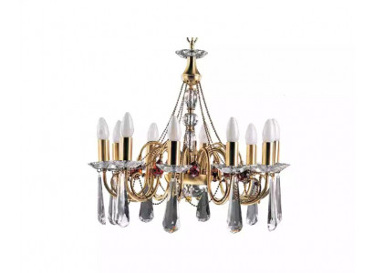 Kristall Luxus Lüster Deckenlampe Kronleuchter Hängelampe Art Edles Design