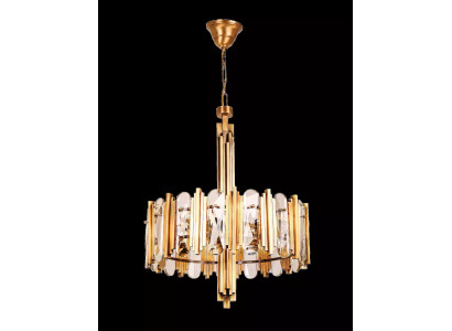  Luxus Deckenleuchter Gold Kronleuchter Deckenlampe Lüster Kristall