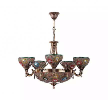 Deckenleuchter Lüster Kronleuchter Deckenlampe Lampen Glas Lampe Leuchten