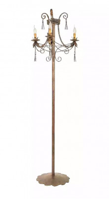 Stehlampe Standlampe Stand Luxus Leuchten Lampen Lampe Gold Art 170 cm