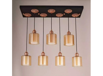 Deckenkronleuchter Kristallhänger Lüstern Luxus Deckenbeleuchtung Gold