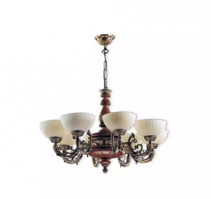 Deckenleuchter Luster Kronleuchter Deckenlampe Lampen Braun Klassischе