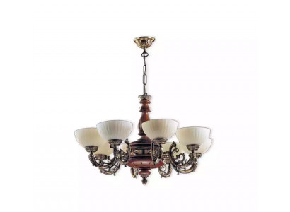 Deckenleuchter Luster Kronleuchter Deckenlampe Lampen Braun Klassischе