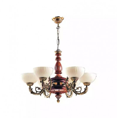Deckenleuchter Lüster Kronleuchter Deckenlampe Lampen Braun Klassischе