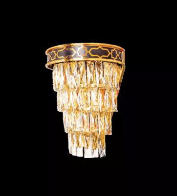 Wandleuchten Wandleuchte Wandlampe Lüster Wand Lampen Kristall Gold