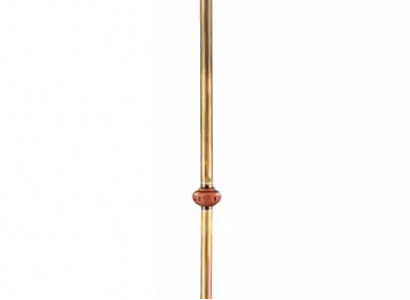 Stehlampe Standlampe Stand Luxus Leuchten Lampe Lampe Gold Glas 185 cm