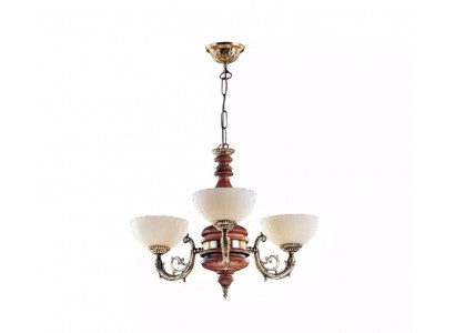 Kronleuchter Deckenleuchter Lüster Deckenlampe Lampen Braun Klassischе