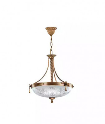 Kronleuchter Deckenlampe Lüster Deckenleuchter Lampe Glas Grau Gold
