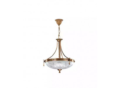 Kronleuchter Deckenlampe Lüster Deckenleuchter Lampe Glas Grau Gold