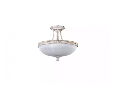 Deckenlampe Lampen Deckenleuchter Lüster Kronleuchter Weiß Glas Modern