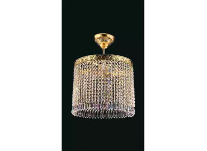 Deckenlampe Deckenleuchter Kronleuchter Gold Lüster Kristall Lampe