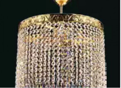 Deckenlampe Deckenleuchter Kronleuchter Gold Lüster Kristall Lampe