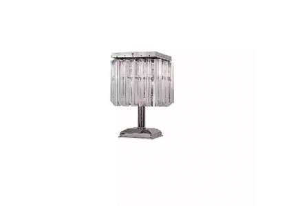 Tischlampe Tischleuchte Lampe Leuchten Silber Lampen Tisch Kristall