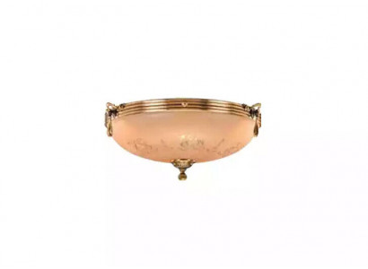 Lüster Kronleuchter Deckenlampe Deckenleuchter Lampe Glas Gold Beige