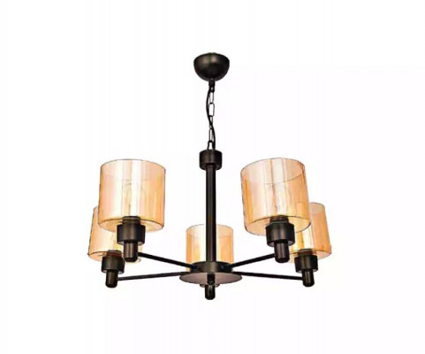 Loft Deckenleuchte Luster Glass Deckenlampe Wohnzimmer Hängelampe 65x70