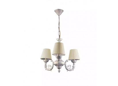 Kronleuchter Deckenleuchter Lüster Deckenlampe Lampen Zink Weiß Art