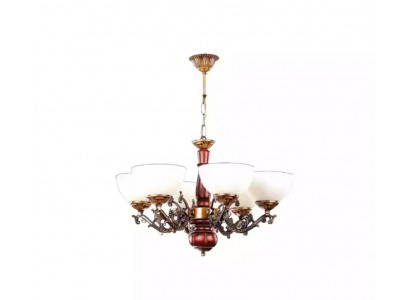 Deckenleuchter Lüster Kronleuchter Deckenlampe Lampen Braun Klassischе