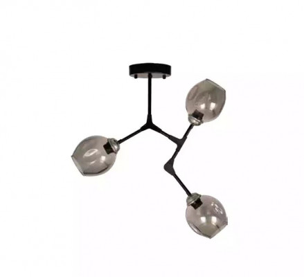 Lüster Kronleuchter Deckenlampe Deckenleuchter Lampen Modern Schwarz