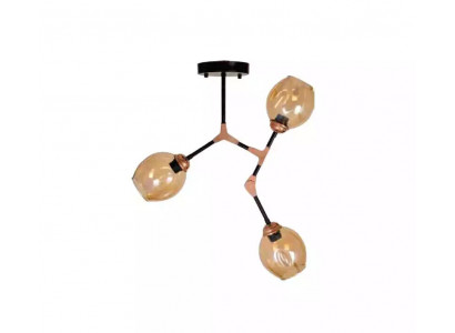 Deckenleuchter Lüster Kronleuchter Deckenlampe Lampen Gold Modern Glas